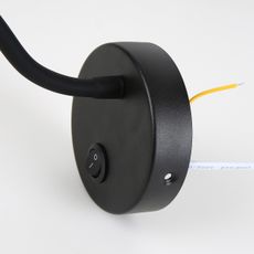 Brilagi - LED Flexibilná nástenná lampa MAYA LED/3W/230V 4000K čierna
