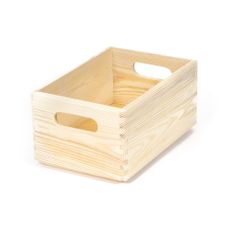 Úložný box z borovicového dreva Compactor Custom, 30 × 20 × 14 cm