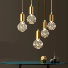 TooLight Stropné svietidlo Misha retro gold