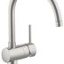 Drezová batéria Grohe Minta s otočným ramienkom supersteel 32917DC0