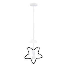 Čierno-biele detské svietidlo s kovovým tienidlom Single - Candellux Lighting