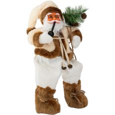 Tutumi Figurka Santa Clause Mikolaj 44 cm bílá