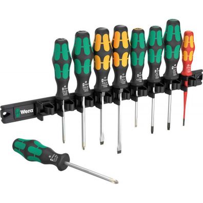 Wera 051012 Skrutkovače Kraftform SL, PH, PZ, TORX na magnetickej tyči, 9650 (sada 9 dielov)