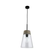 Jupiter 1650 - Luster na lanku DOMINO 1xE27/60W/230V číra