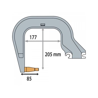 Náhradné rameno pre VAS GYS typ C3 - izolované