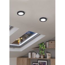 Eglo 900934 - LED Podhľadové svietidlo FUEVA FLEX LED/5,5W/230V 4000K čierna