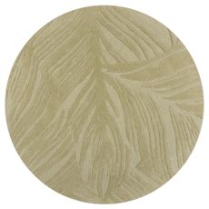 Flair Rugs koberce Kusový koberec Solace Lino Leaf Sage kruh - 160x160 (priemer) kruh cm