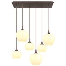 Globo 15548-6HC - Luster na lanku MAXY 6xE27/40W/230V biela