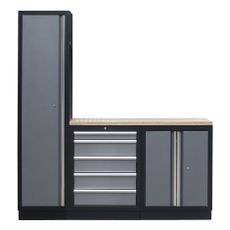 3 ks zostava kvalitného PROFI dielenského nábytku - TGS1300BAL05