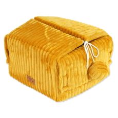 Kukaň pre mačku v horčicovej farbe 40x36 cm Magic Cat Stripe – Plaček Pet Products