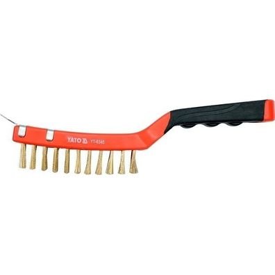 Kefa drôtená ručná 290 mm mosadz - YT-6345