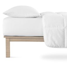 Biela napínacia plachta jersey 140x200 cm Boxspring – Andrea Simone