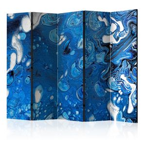 Paraván Blue Stream Dekorhome 225x172 cm (5-dielny)