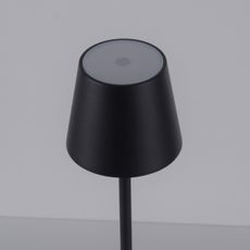 Leuchten Direkt19250-18-LED Vonkajšia nabíjacia lampa EURIA LED/3W/5V IP54 čierna