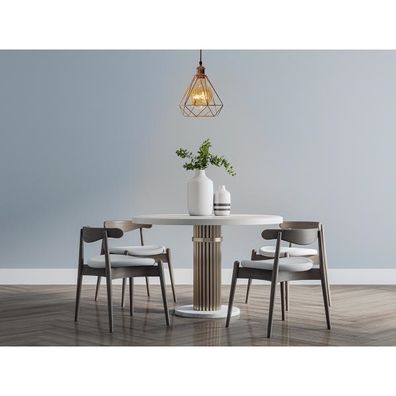 Luster na lanku 1xE27/60W/230V pr. 22 cm meď