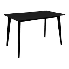 Jedálenský stôl s čiernou doskou 70x120 cm Vojens – House Nordic