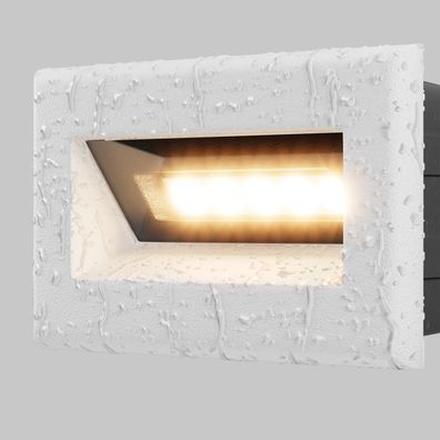 Maytoni O045SL-L3W3K -LED Vonkajšie vstavané svietidlo BOSCA LED/3W/230V IP65 biela