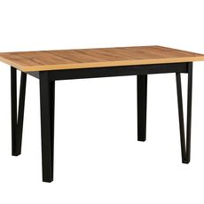 Rozkladací jedálenský stôl 5 Ikon 140-180x80 - dub wotan