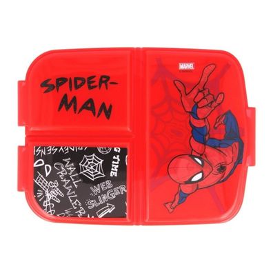 Multibox na desiatu Spiderman s 3 priehradkami