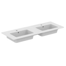 Dvojumývadlo Ideal Standard Tempo 121x45 cm dva otvory pre batériu E053401