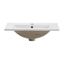 COMAD UM-2060RB DANCE 60 - Zapustené keramické umývadlo 62x40 cm, lesklá biela
