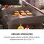 Klarstein Grillmeile 3000R, elektrický gril, 3000 W, grilovacia platňa 54,5 x 35 cm, rebrovaný