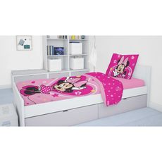 Bavlnené posteľné obliečky Minnie Mouse - Disney - 100% bavlna - 70 x 90 cm + 140 x 200 cm
