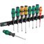 Wera 051012 Skrutkovače Kraftform SL, PH, PZ, TORX na magnetickej tyči, 9650 (sada 9 dielov)