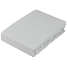 Novel NAPÍN. PLACHTA NA TOPPER, džersej, strieborná, 180/220 cm