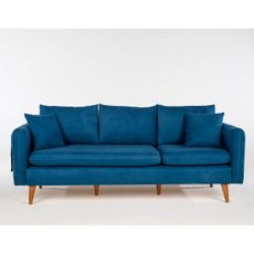 Hanah Home 3-miestna pohovka Sofia 215 cm tmavo modrá