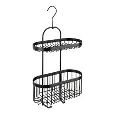 Čierny závesný košík Wenko Classic Plus 2 Tier Caddy