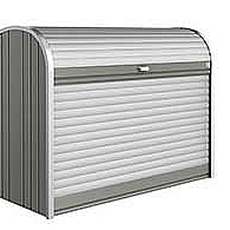 Biohort Viacúčelový roletový box BIOHORT StoreMax veľ. 160 163 x 78 x 120 (sivý kremeň metalíza)