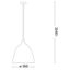 Ideal Lux - Luster na lanku HAUNT 1xE27/60W/230V pr. 35 cm béžová