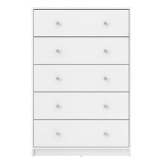 Biela komoda 72x108x30 cm May – Tvilum