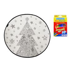 Butter Kings , TRHÁK: KOBEREC - OMAĽOVÁNKY - Nut Cracker, 130x130 (priemer) kruh, biela, detská izba