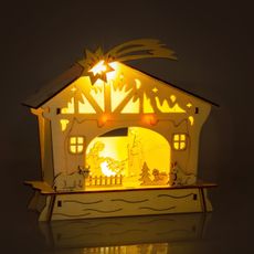 Retlux - LED Vianočná dekorácia 4xLED/2xAAA teplá biela