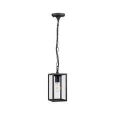 Prezent 65303 - Vonkajší luster LOARA 1xE27/60W/230V  IP54 čierna