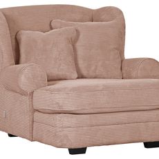 Ambia Home XXL KRESLO, textil, ružová