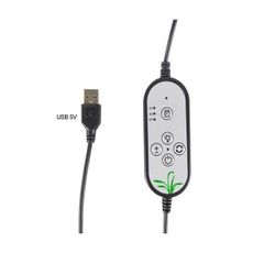 LED Stmievateľná stolná lampa s klipom na pestovanie rastlín LED/15W/5V