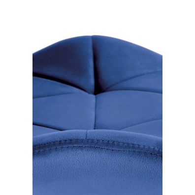 HALMAR K453 jedálenská stolička granátová / čierna