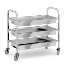 Servírovací vozík, 3 vane, 950 x 500 x 940 mm