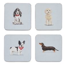 Súprava 4 podnosov Cooksmart ® Curious Dogs