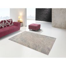 Sivo-béžový koberec z viskózy Universal Margot Marble, 140 x 200 cm