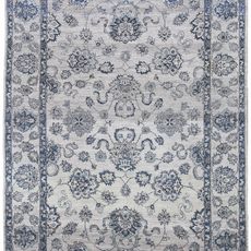 Diamond Carpets India Ručne viazaný kusový koberec Diamond DC-98 JN Silver / silver - 305x425 cm