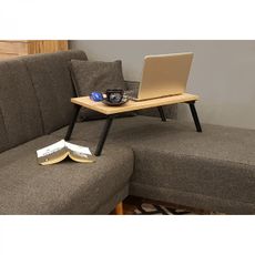 Hanah Home Stojan na notebook Gusto borovica/čierny