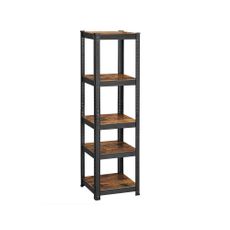 SONGMICS Heavy-Duty úzka polica s 5 policami GLR037B01