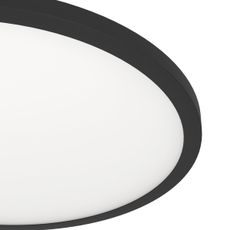 Eglo 900761-LED Stmievateľné stropné svietidlo SARSINA-Z 33,5W/230V pr.45 cm čierna