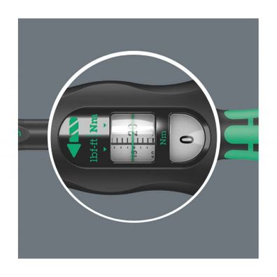 Wera 075657 Momentový kľúč Click-Torque X 7 pre nástrčné hlavice 14x18 mm (10 ÷ 100 Nm)