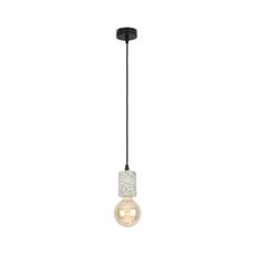 Klausen KL111057 - Luster na lanku SIMPLY 1xE27/15W/230V betón