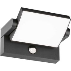 Ideal Lux - LED Vonkajšie nástenné svietidlo so senzorom LED/21W/230V antracit